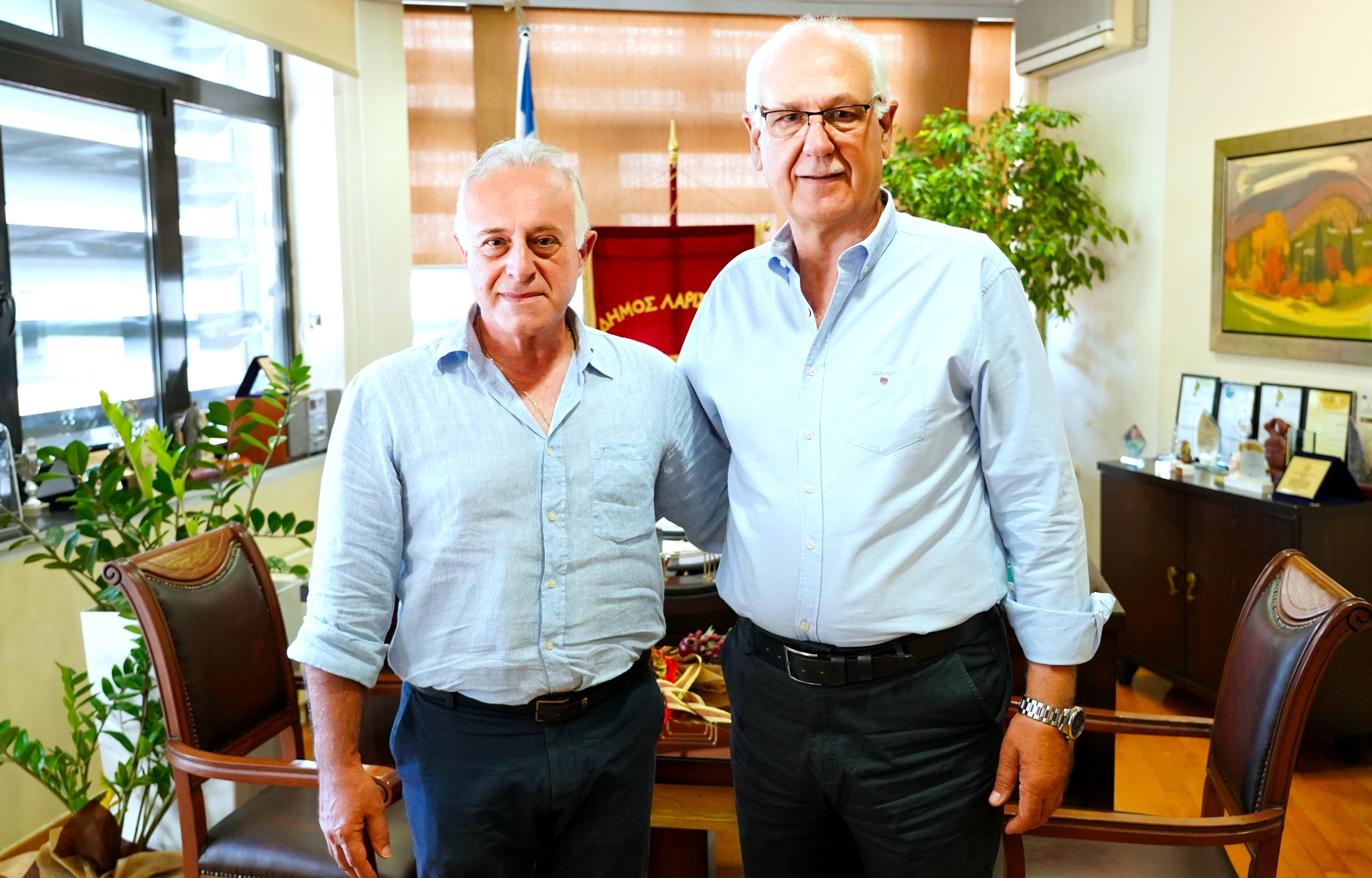 Υποψήφιος στην Συμπαράταξη Λαρισαίων ο Χρήστος Βλούχος.
