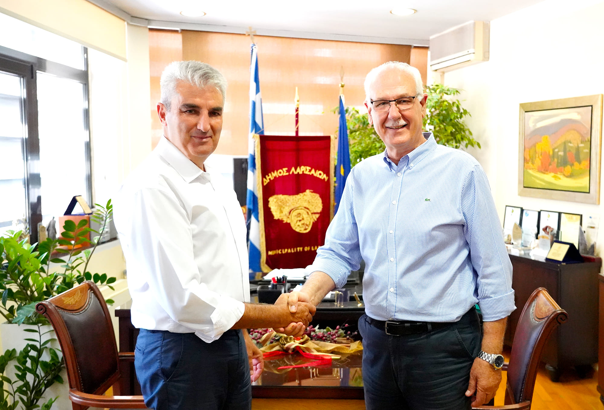 Υποψήφιος για την Συμπαράταξη Λαρισαίων ο Δημήτρης Αδάμ.